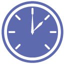 targeted display clock icon