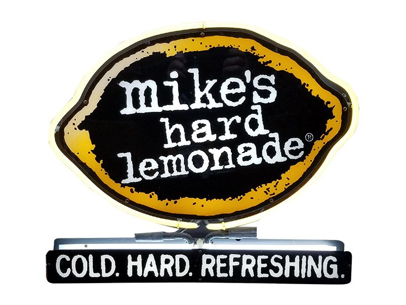 mikes hard lemonade sign