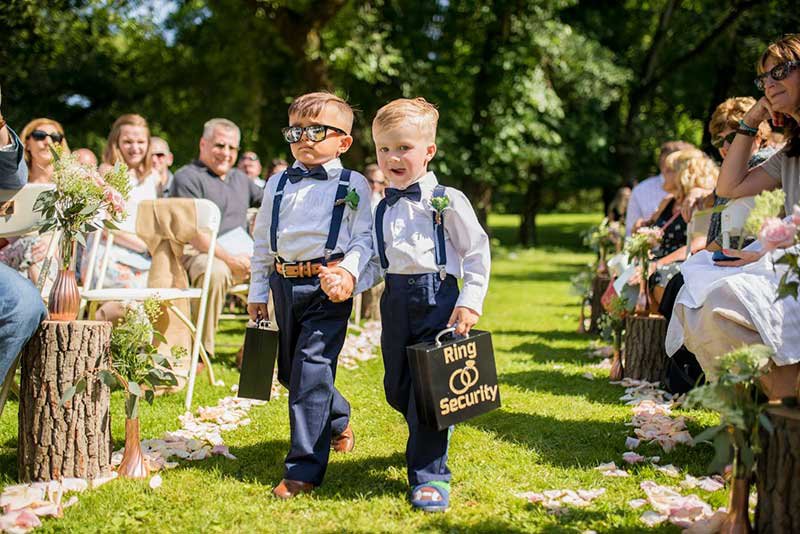 ring bearer flowers