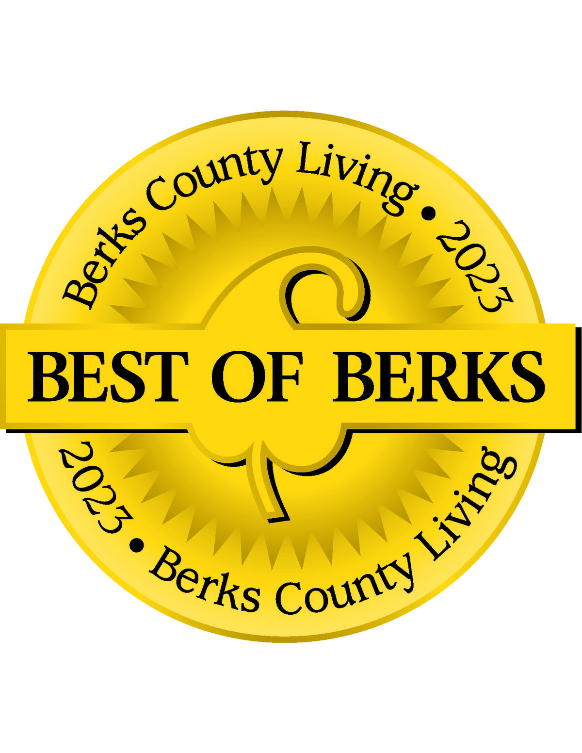 Best of Berks 2023 Logo Berks County Living